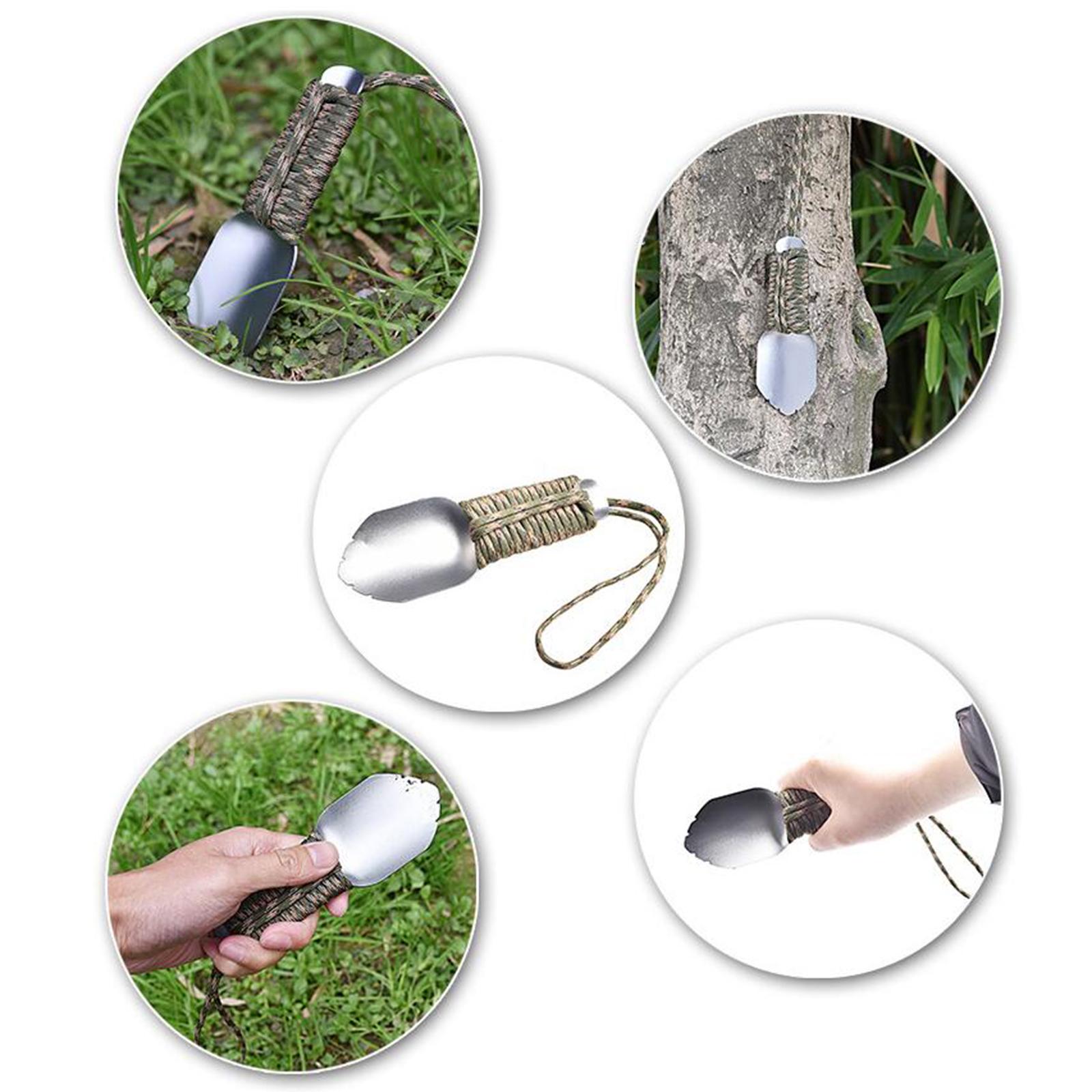 Compact Small Ultralight Garden Shovel Trowel for Weeding Digging Hand Tool