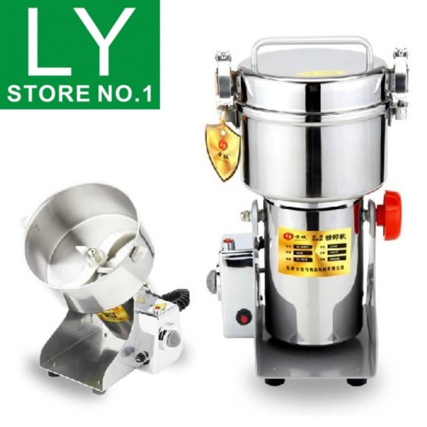 Máy nghiền bột mịn 500g QE -500g (inox-trắng)