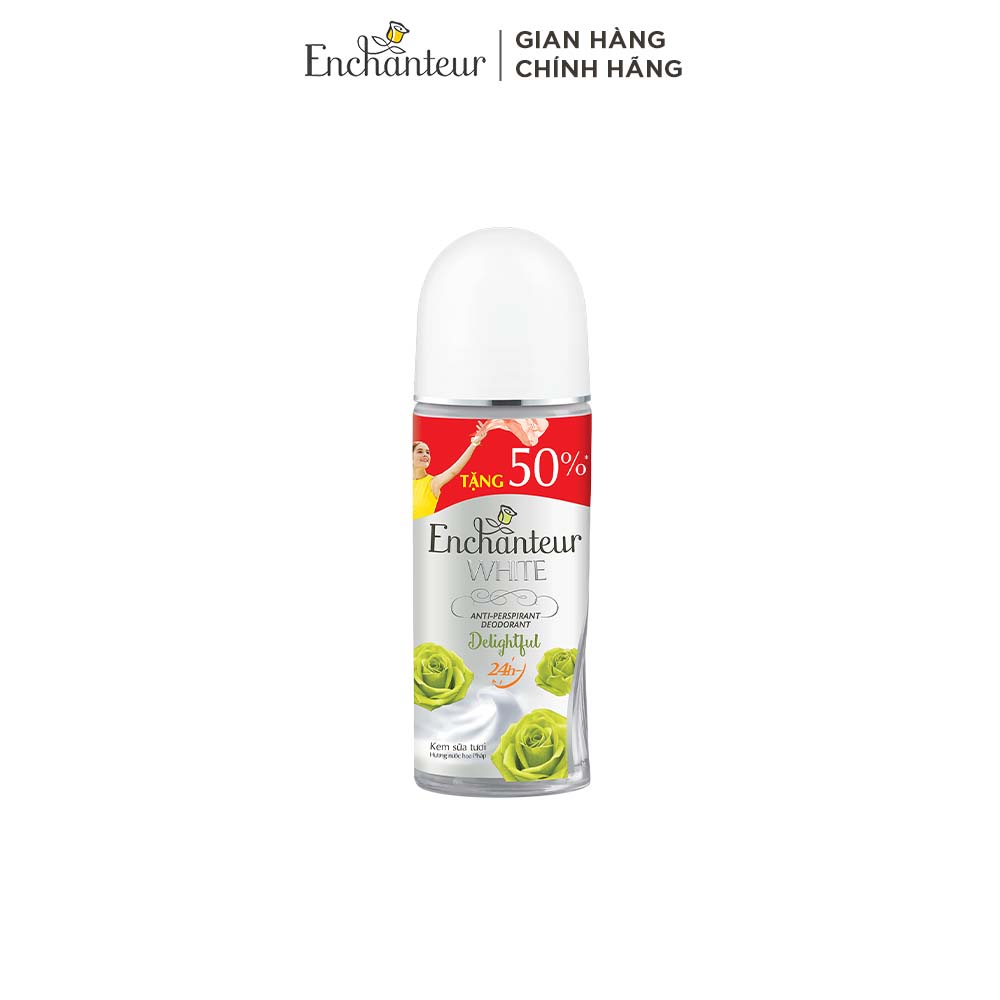 Lăn khử mùi trắng da Enchanteur Charming/Sensation/Delightful 75ml