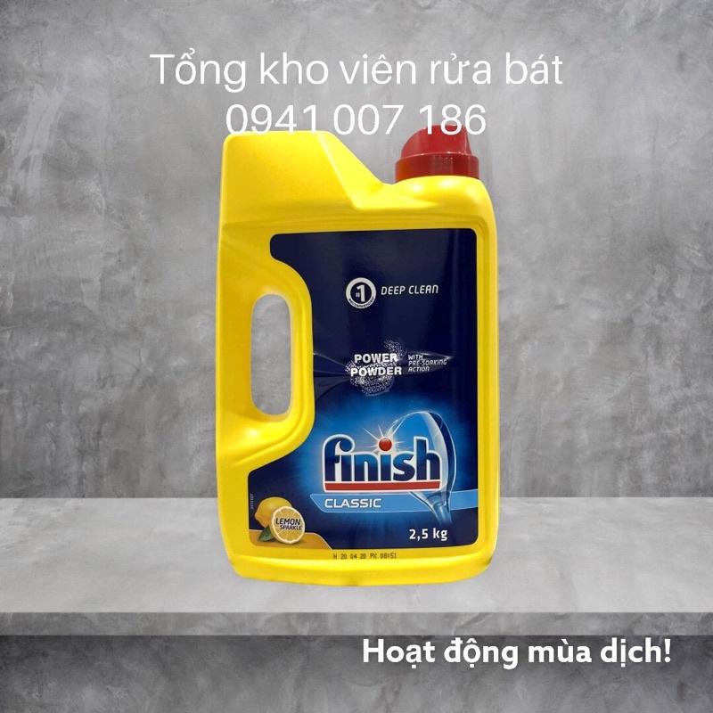 Bột rửa bát Finish Hương Chanh - HÀNG NHẬP KHẨU CHÍNH HÃNG