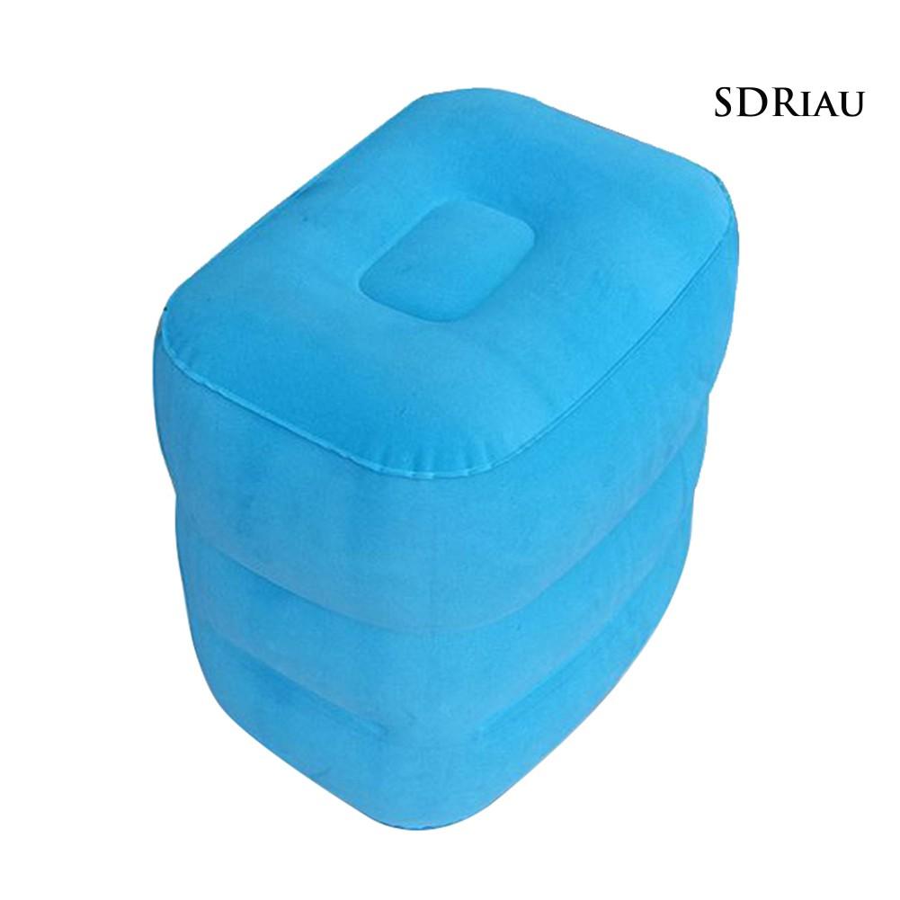 Gối bơm hơi kê chân thư giãn chuyên dụng cho đi máy bay