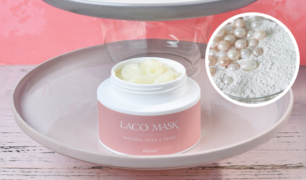 Mặt Nạ Dưỡng Da Laco Mask – Nature Rose & Pearl