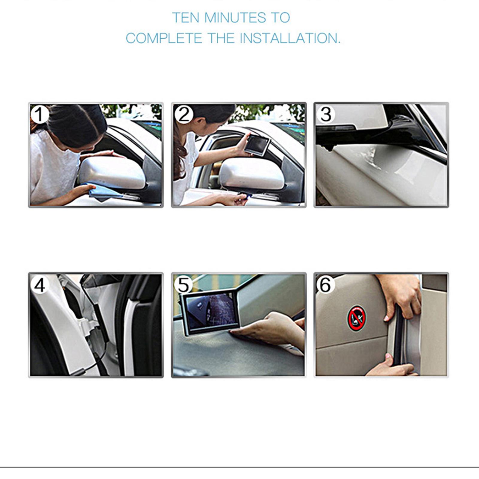 Mini USB Car HD Blind Spot Side Rear View Camera Waterproof