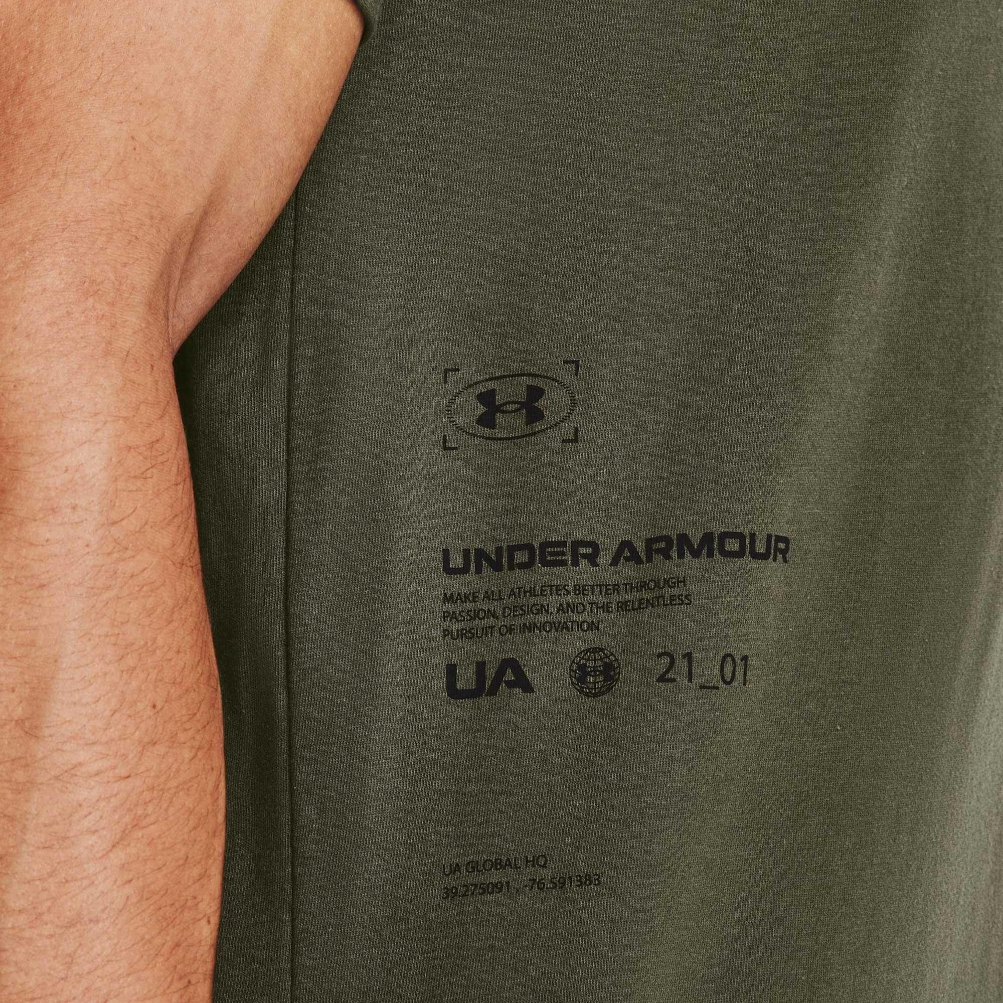 Áo thun tay ngắn thể thao nam Under Armour Utility Symbol - 1366453-390