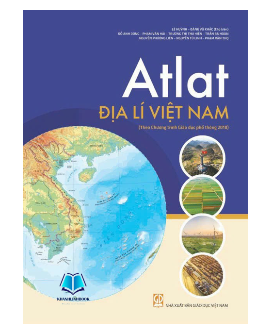 Sách - Atlat địa lí việt nam (theo chương trình giáo dục phổ thông 2018)