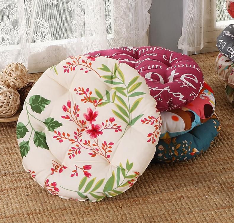 Đệm Tròn Ngồi Bệt , Đệm Lót Ghế Xinh Xắn Phong Cách Nhật Bản Kích Cỡ 45x5cm - Hàng Loại 1 Chính Hãng MINIIN