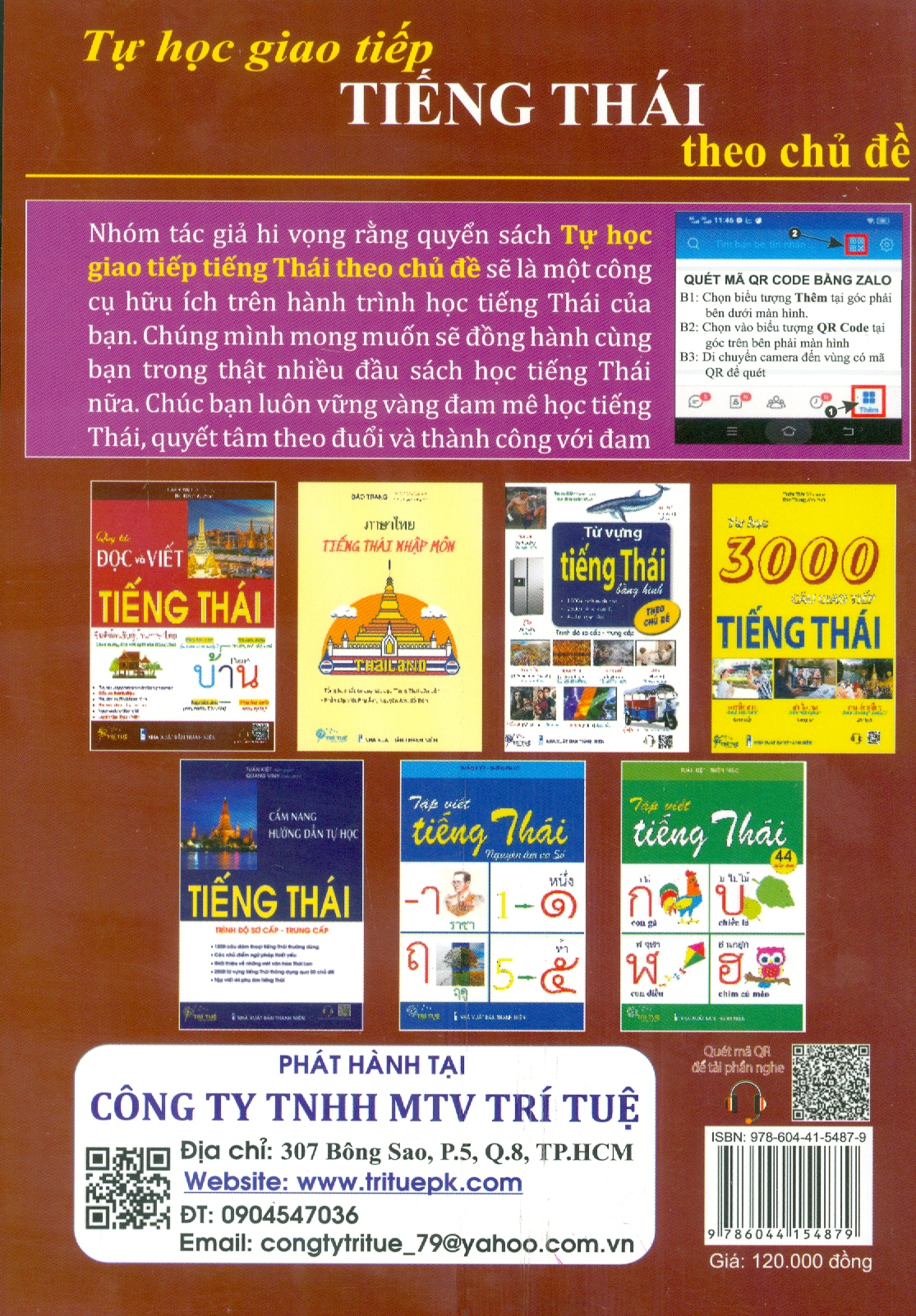 Tự Học Giao Tiếp Tiếng Thái Theo Chủ Đề - Tập 1 (Có Phiên Âm Và File Nghe)