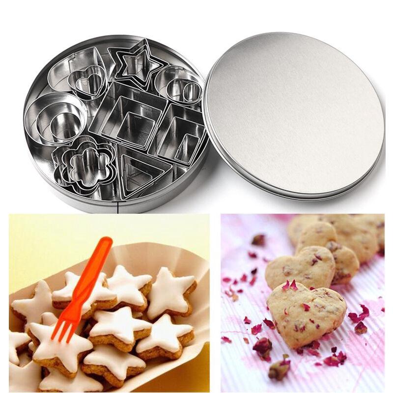 Bộ Khuôn Cắt Bánh Quy Bằng Thép Không Gỉ