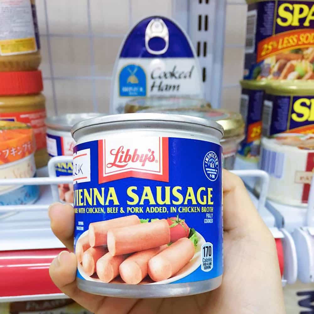 Xúc xích đóng hộp Libby’s Vienna Sausage 130g - Mỹ