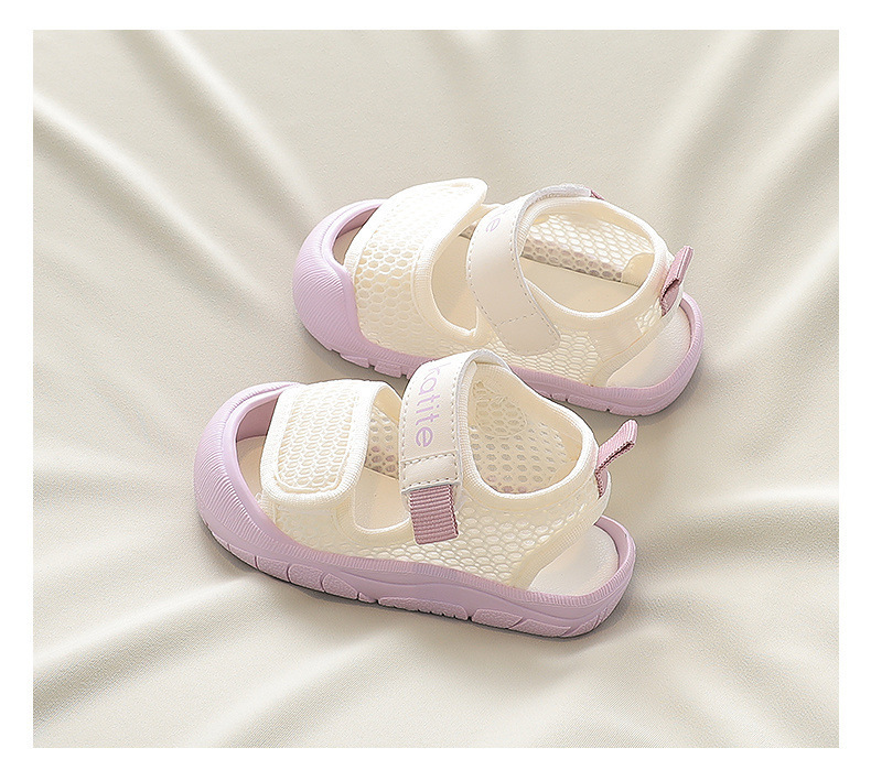 Giày Sandals đế bằng cho bé, giày thể thao siêu nhẹ, chống trơn – GSD9006