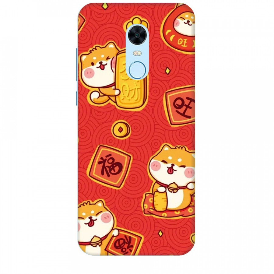 Ốp lưng dành cho điện thoại XIAOMI NOTE 5 PLUS Mèo Thần Tài Mẫu 4