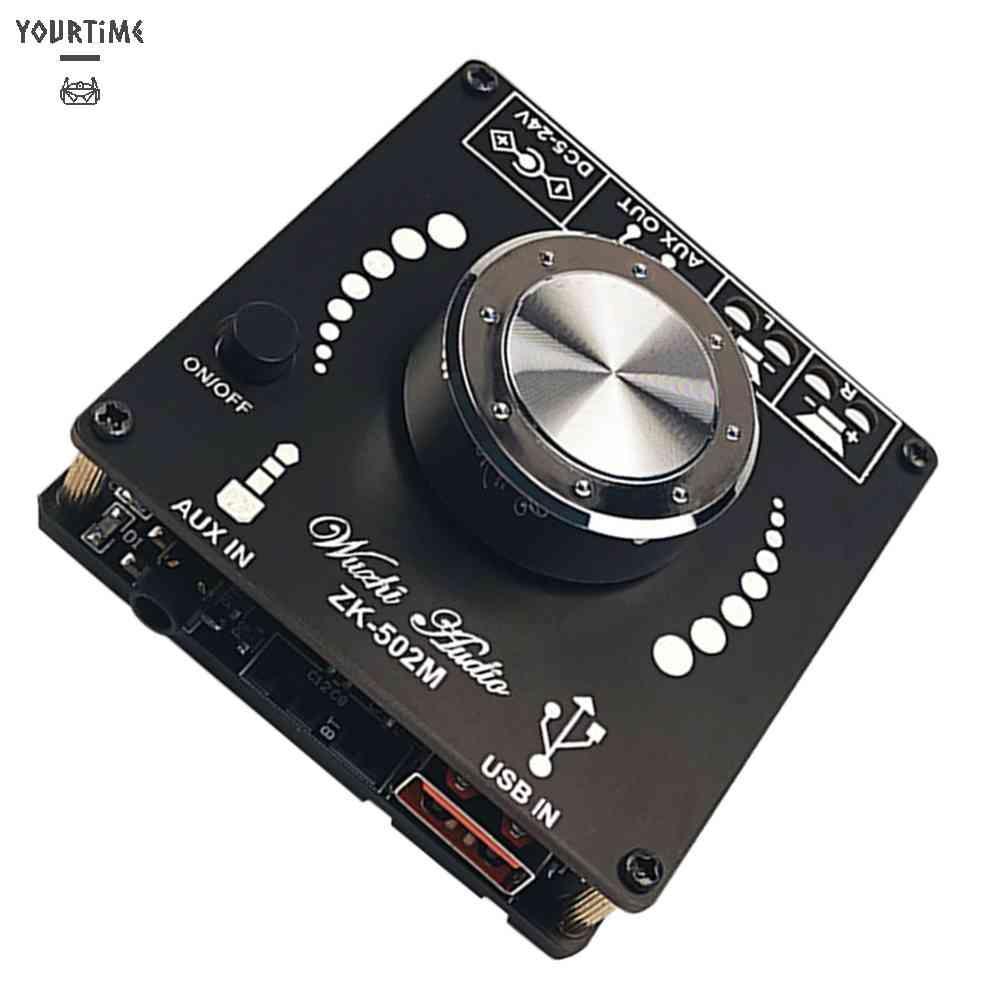 Bảng Mạch Khuếch Đại Âm Thanh ZK-502M Mini Bluetooth 5.0 50WX2
