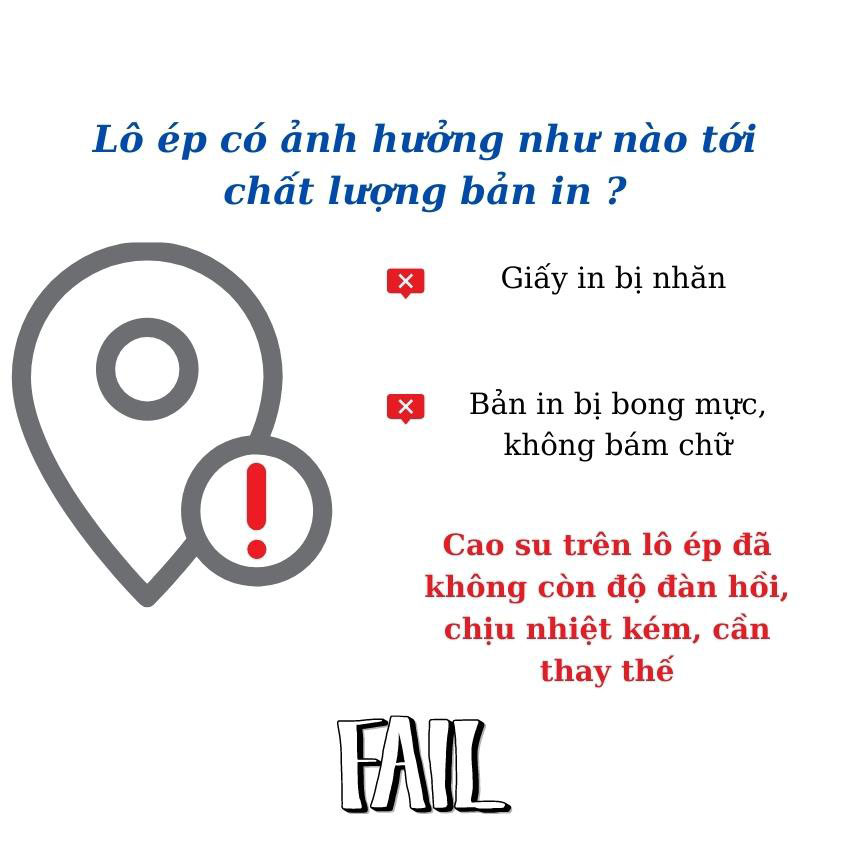 Lô ép 12A dùng cho máy in 2900, 3000 ,1020, 1010,1102 lòng đỏ chất lượng tốt