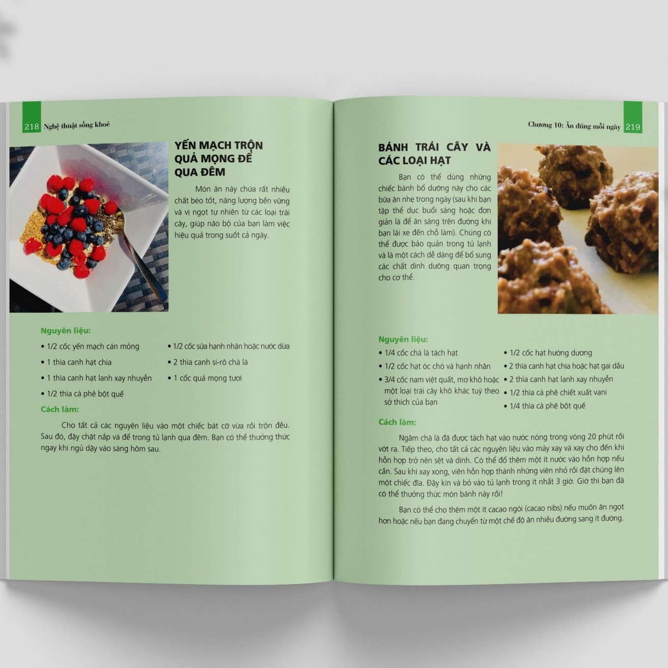 Sách Nghệ Thuật Sống Khỏe - Một Chế Độ Dinh Dưỡng Lành Mạnh Và Sức Khỏe Tốt Đem Đến Cho Bạn Hiệu Suất, Sức Sống Và Thành Công