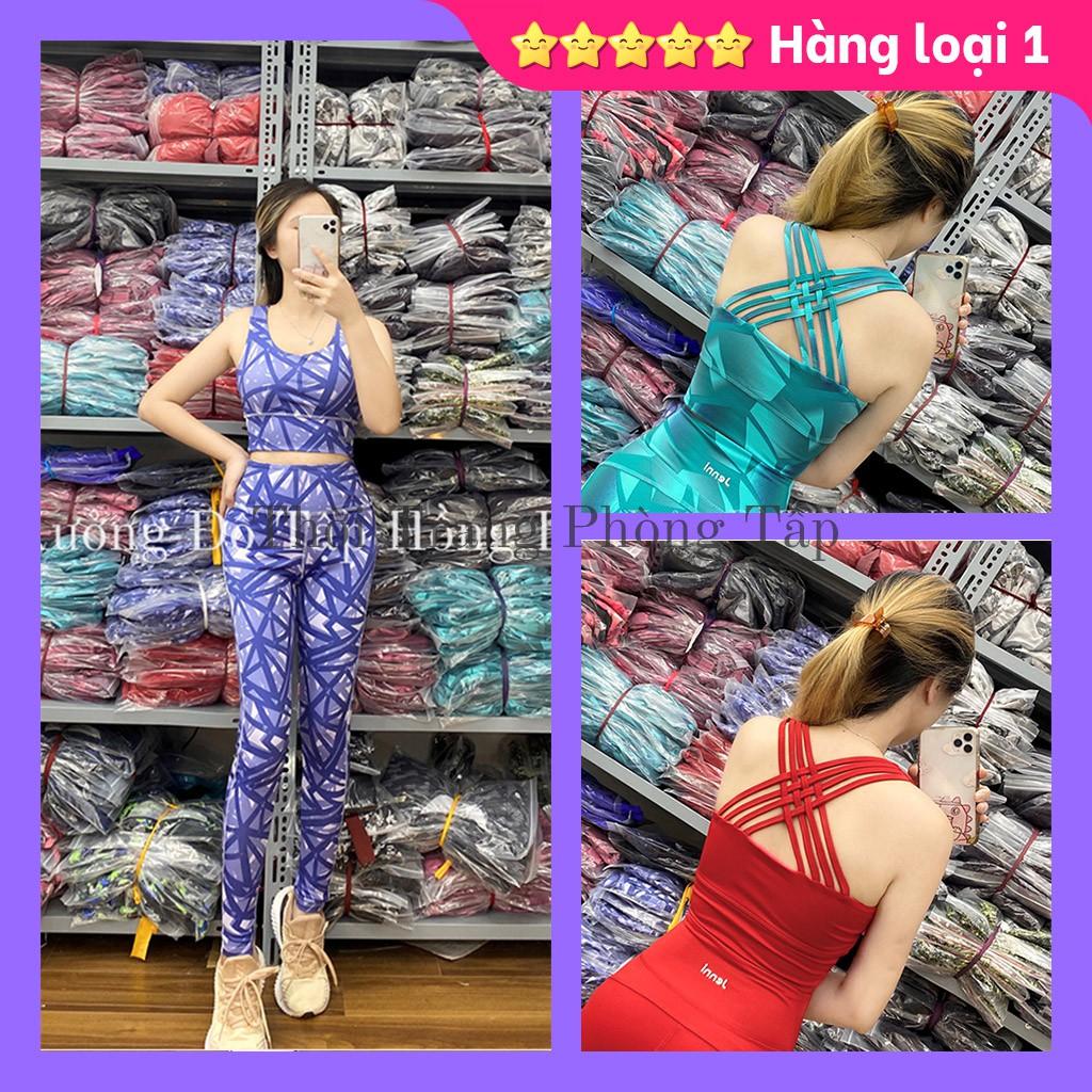 Cam Kết 100% Ảnh Tự Chụp - Mặc Là Mê Bộ tập GYM nữ đa năng - Yoga nữ - Set tập dài cam họa tiết cây dừa độc đáo