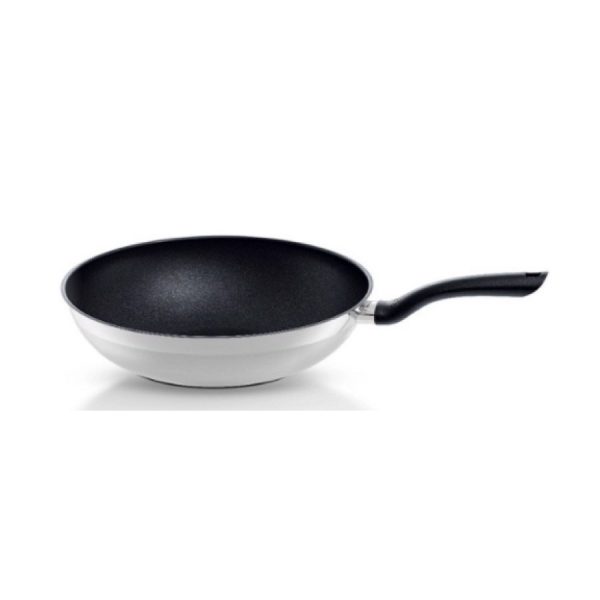 Chảo đáy sâu / sâu lòng chống dính Fissler Cenit Wok 32cm - Sản xuất tại Ý - Hàng chính hãng