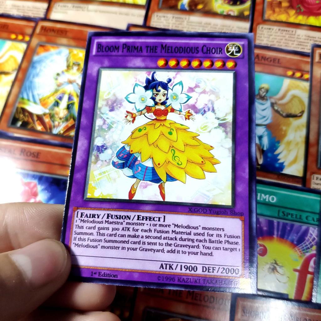 Bài Yugioh ️️ Thẻ bài Yugioh Melodious deck 54 lá