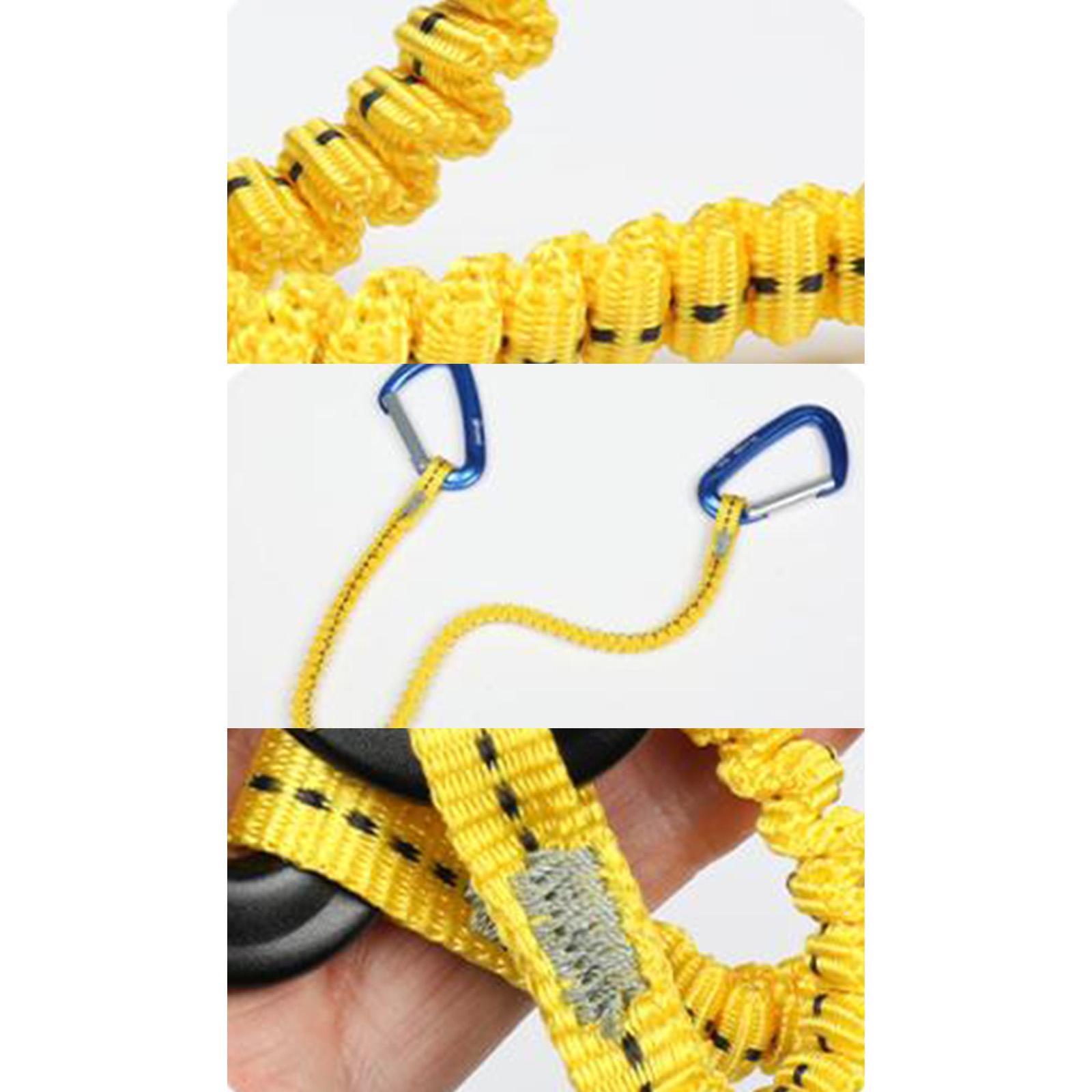 Tool Lanyard with Aluminum Alloy Carabiner Heavy Duty Lanyard for Heavy Tools for Climbing