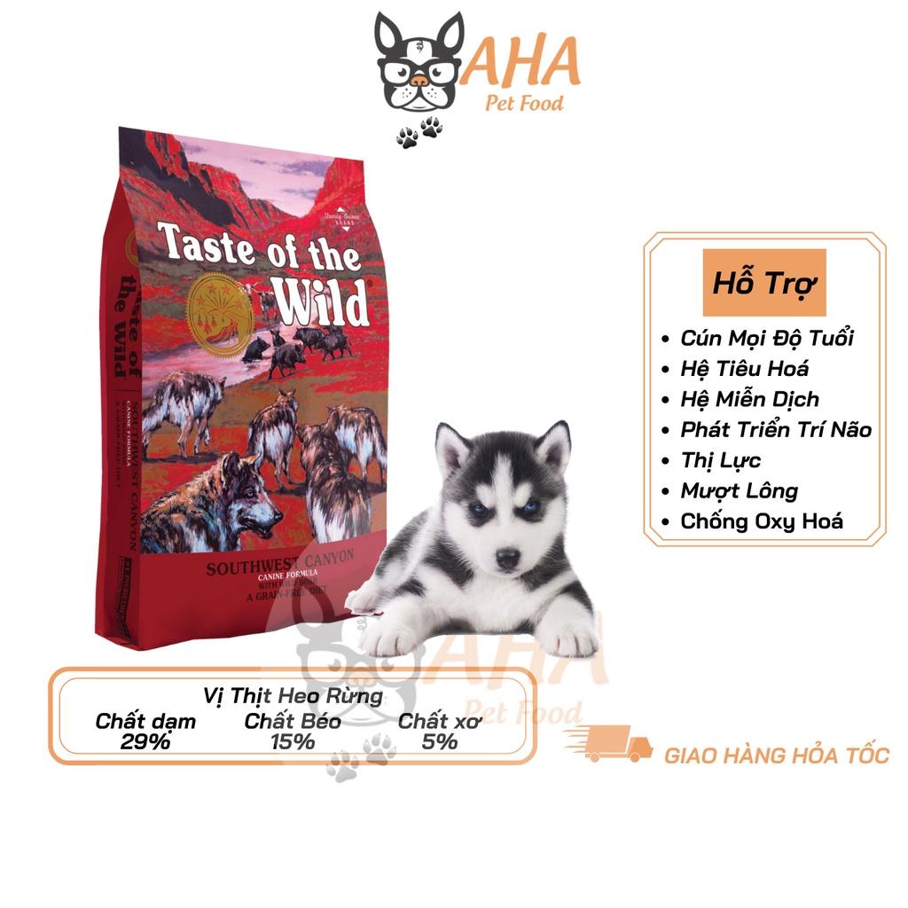 Thức Ăn Cho Chó Husky Taste Of The Wild Bao 2kg - Southwest Canyon Thức Ăn Cho Chó, Vị Thịt Heo Rừng, Trái Cây Rau Củ