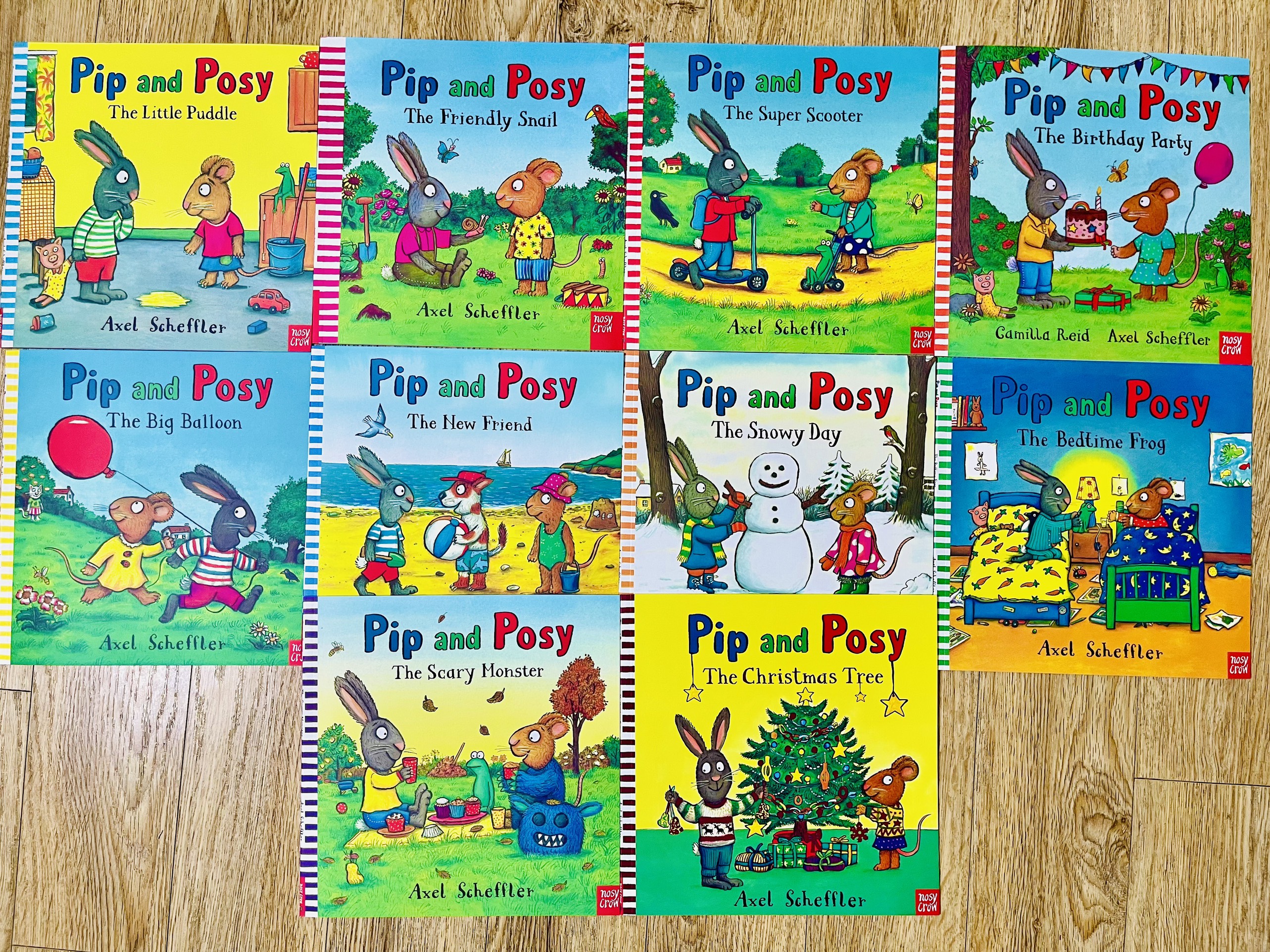 Pip and Posy-10 khổ to kèm mp3