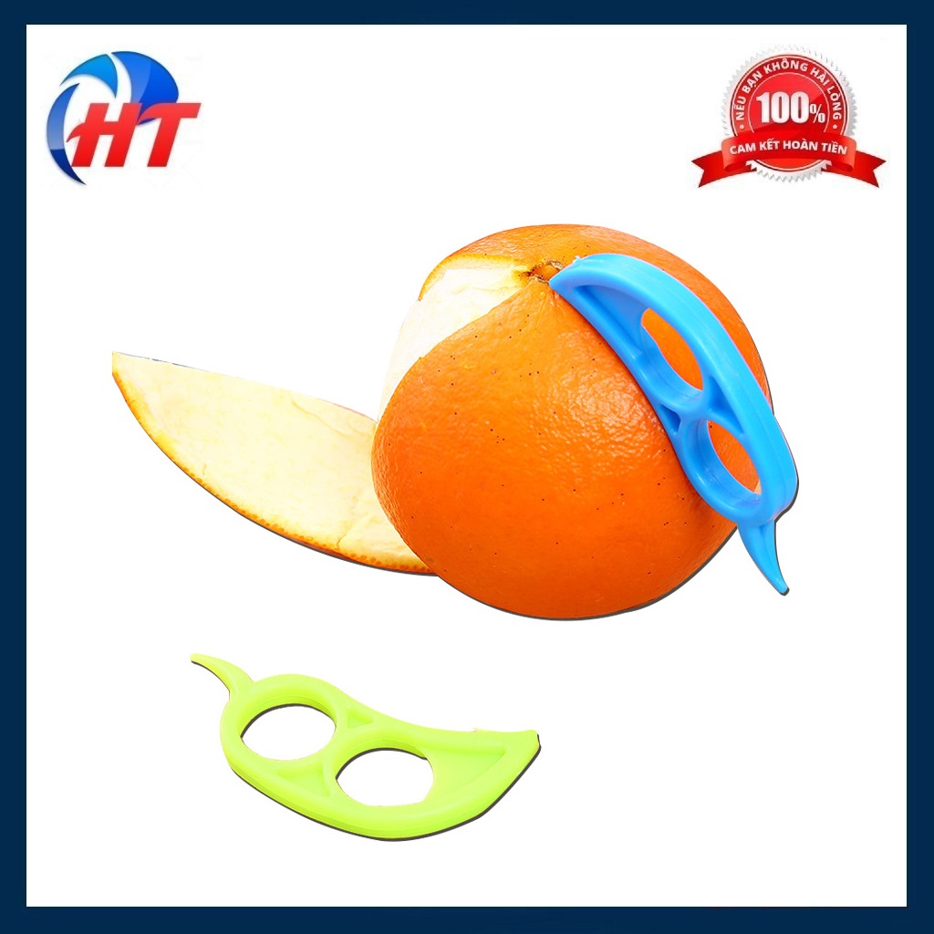 Dụng cụ bóc vỏ cam, quýt, chanh tiên lợi - HT - Màu ngẫu nhiên