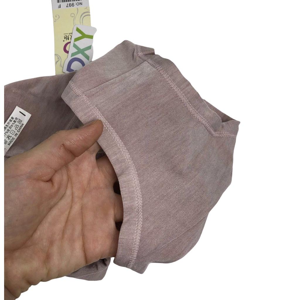 Quần Lót Cotton Nữ Cao Cấp Muối Tiêu Chấm Bi Cạp Cao Kháng Khuẩn Mềm Mại PINKBOUTIQUE QL997