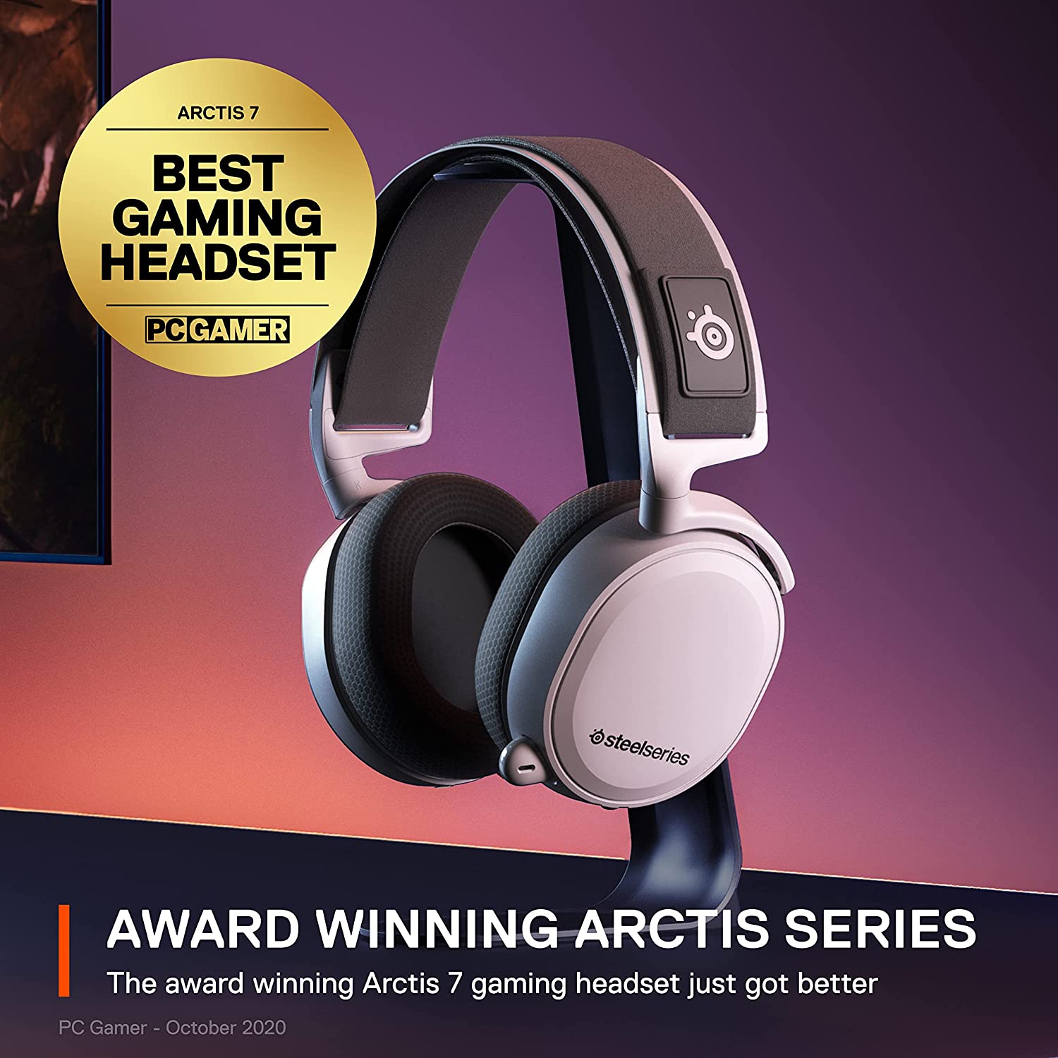 Tai nghe Steelseries Arctis 7 Plus Wireless (Mới, hàng chính hãng)