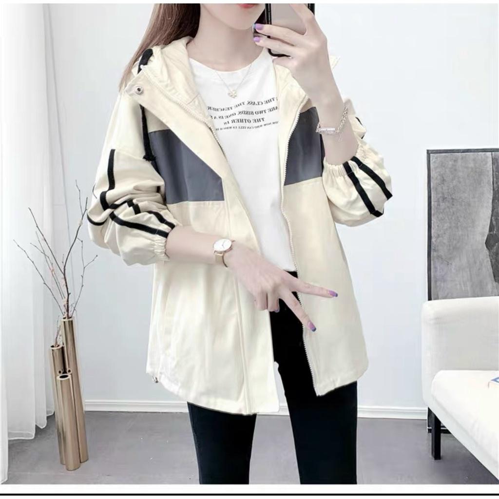 (HCM) ÁO KHOÁC DÙ 2 LỚP FORM CHUẨN ĐẸP , Y HÌNH SIÊU XINH , THỜI TRANG HÀN QUỐC HOTTREND