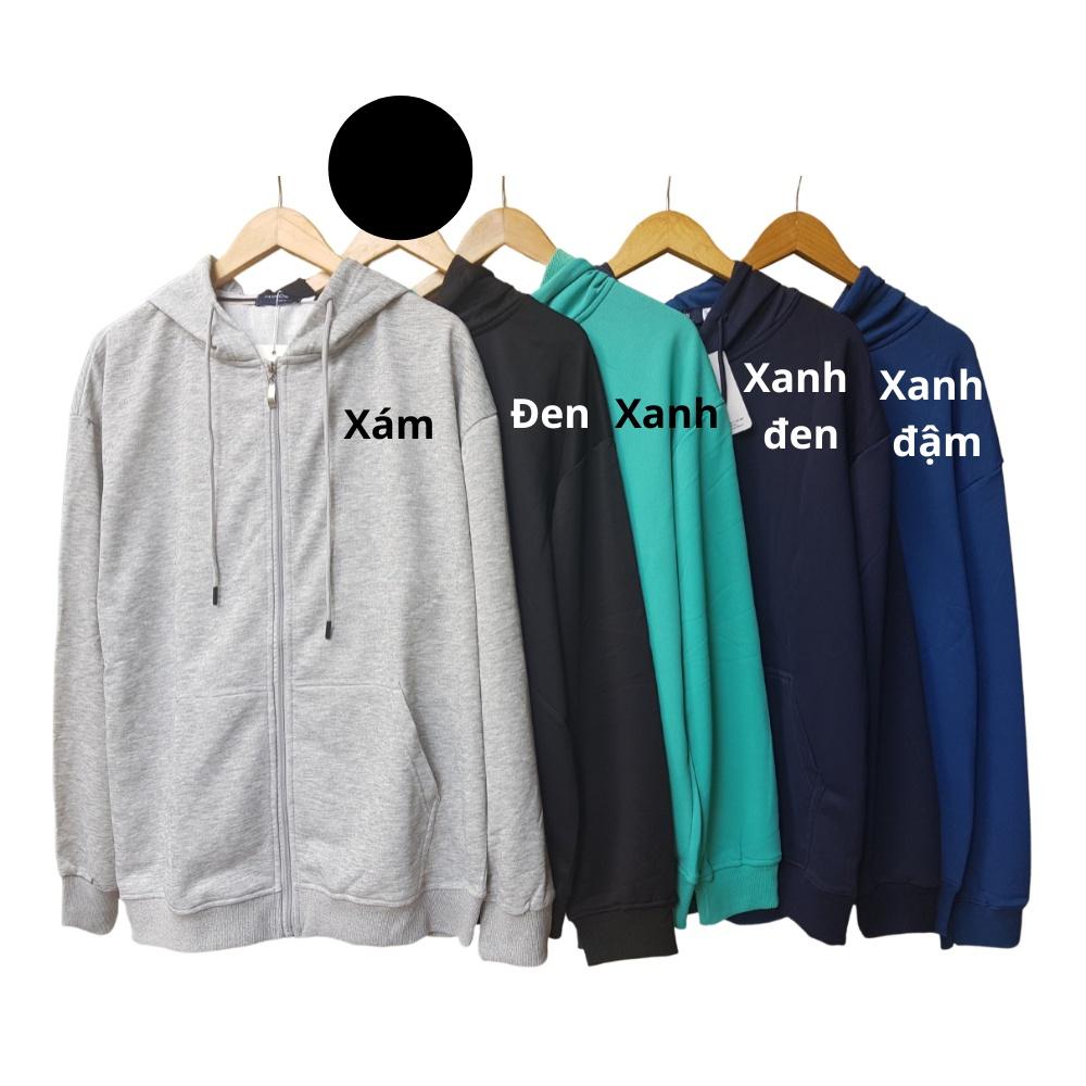 Áo khoác Bigsize 80kg - 125kg | Áo khoác hoodie ngoại cỡ | A197