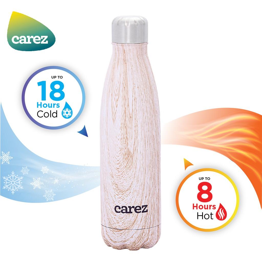 Bình giữ nhiệt Carez BLONDE WOOD VFC248SD-500 Nguồn cảm hứng từ thiên nhiên 500ML, Inox 304, Không chứa BPA, Hàng chính hãng