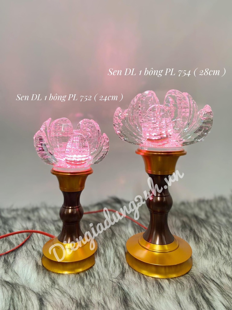 ĐÈN THỜ PHA LÊ CAO CẤP 752 1 CẶP