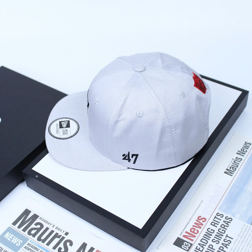 Nón hiphop, mũ snapback Raider phối vải kaki form chuẩn thời trang cao cấp