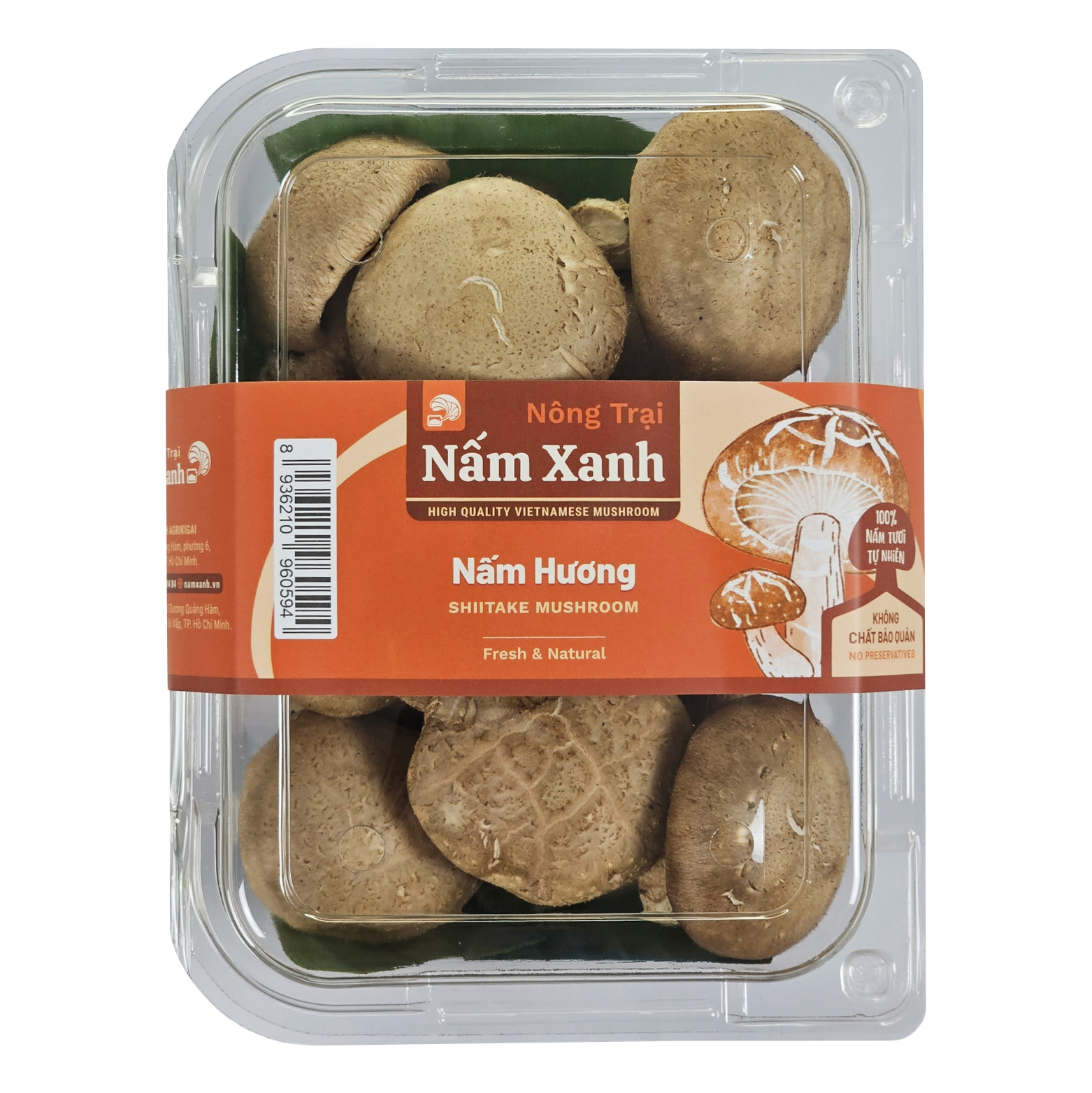 Nấm Hương Tươi 100gr 200gr 500gr - Nông Trại Nấm Xanh