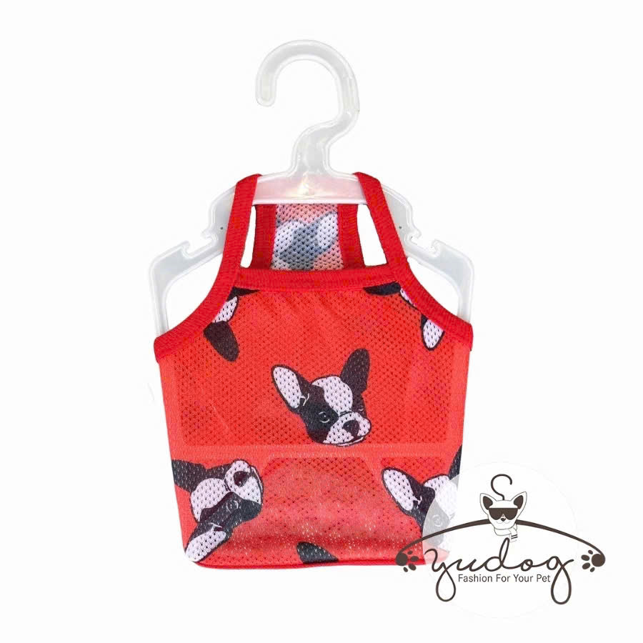 ÁO LƯỚI 2 DÂY PHOM CROPTOP CHO THÚ CƯNG CHÓ MÈO