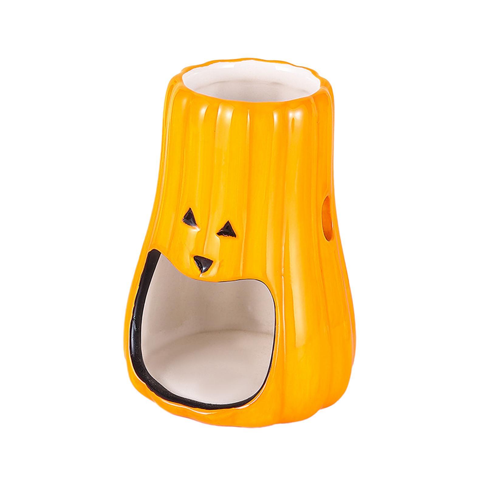 Ceramic Hamster Accessories Creative Pumpkin Decorative Habitats Decor for Chipmunk Ferret Small Animals Dwarf Hamster