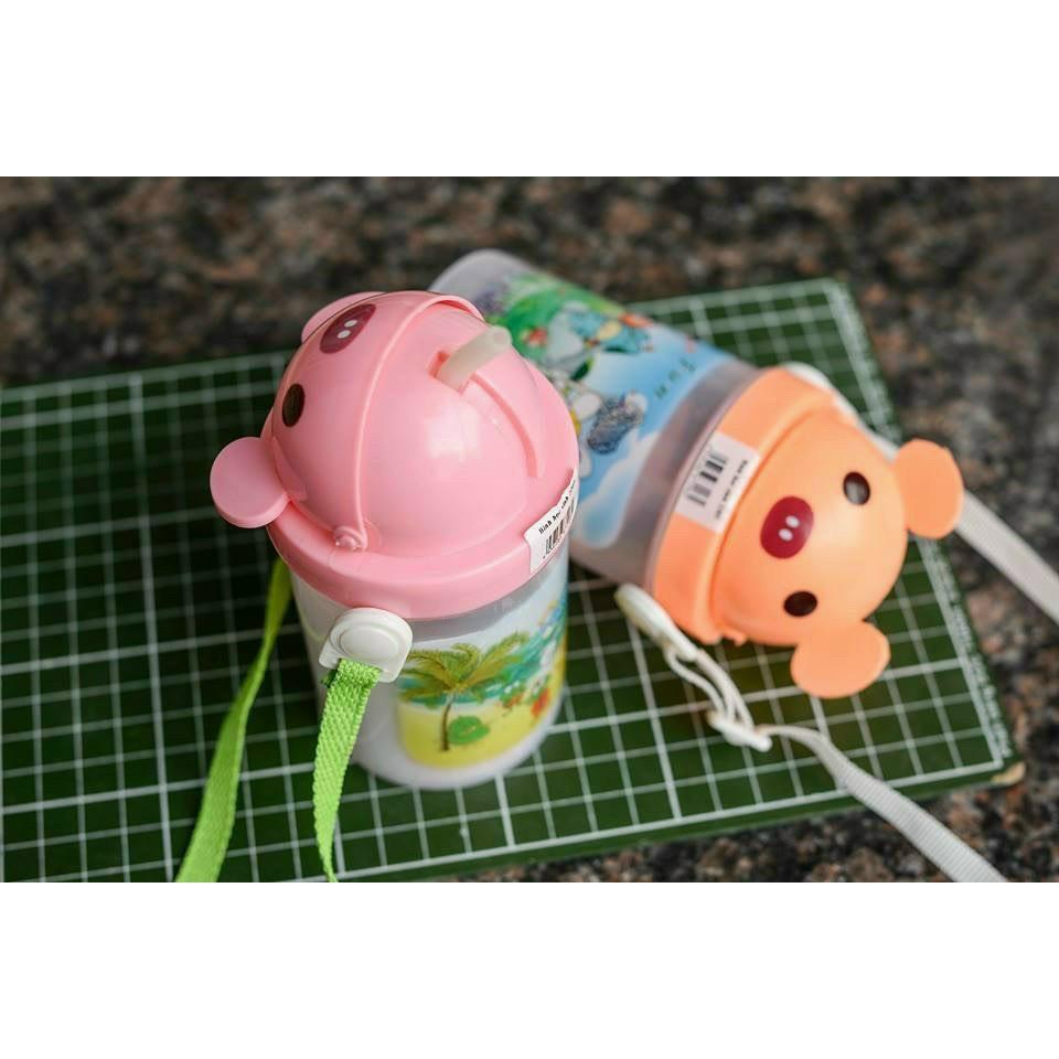 BÌnh tập uống nước hình chú gấu cho bé