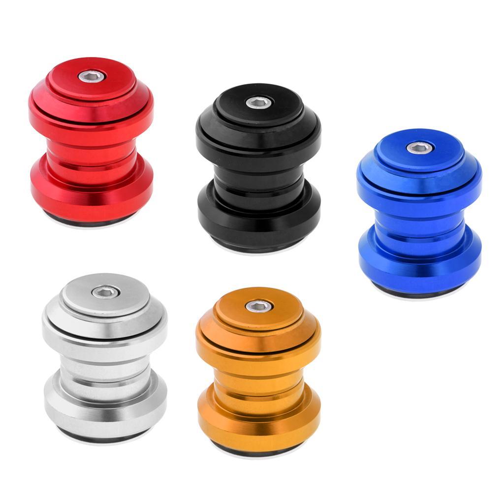 2 Lot 34mm 1-1/8inch Bike Headset Cycling Aluminum Road Bike Black+Red