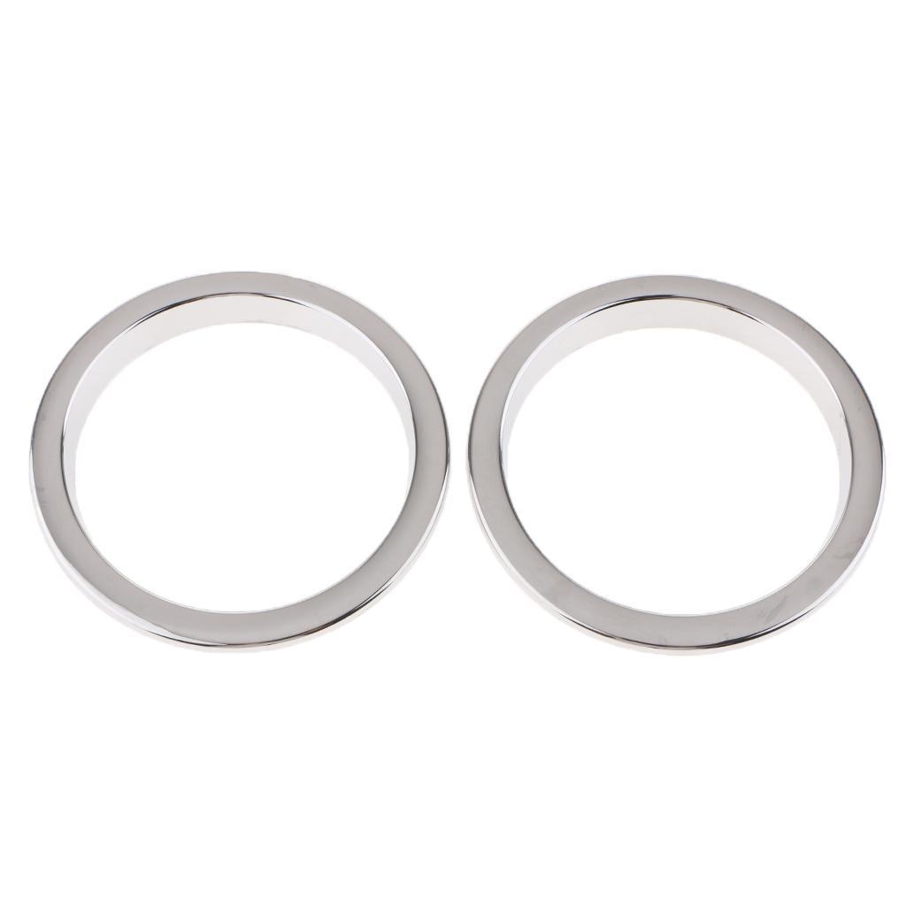 1 Pair Car Front Turn Signal Light Plastic Ring For Jeep Wrangler 2007-2017