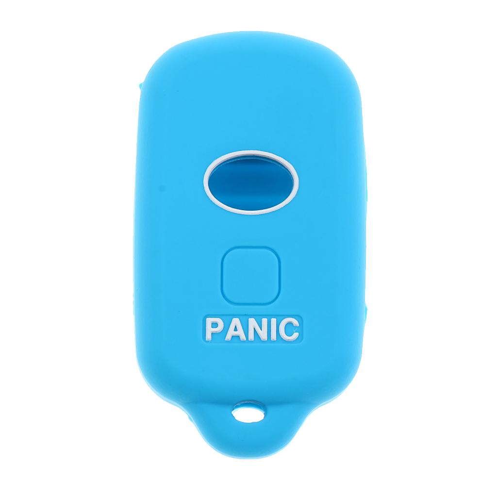 Car Key Silicone 3+1 Buttons Protective Case Cover For