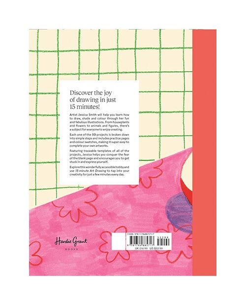 15-Minute Art Drawing: Learn How to Draw, Colour and Shade
