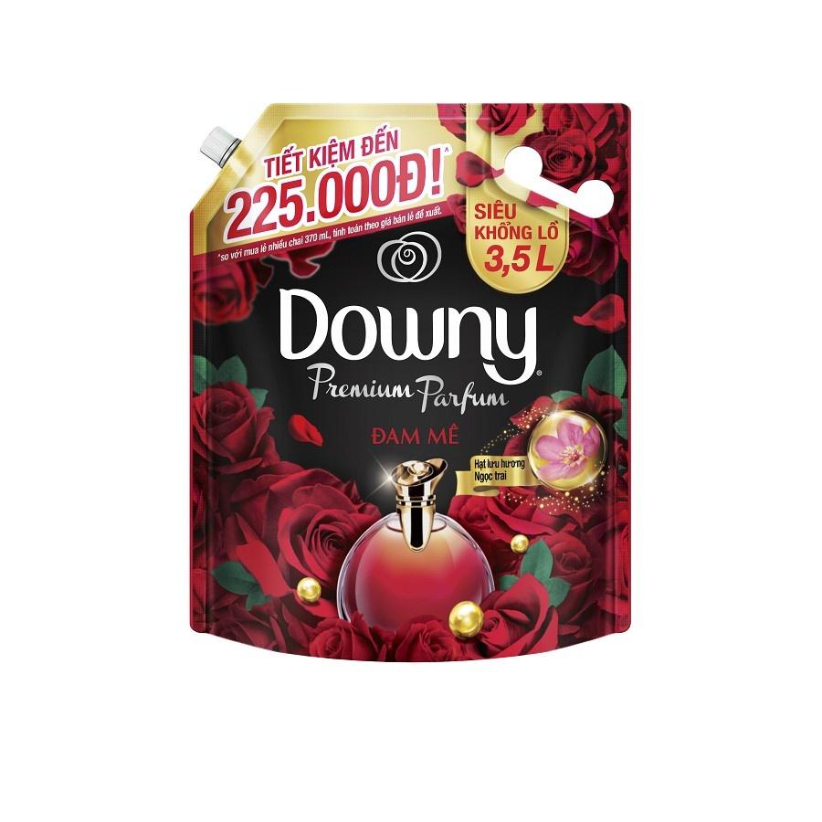 Nước Xả Vải Downy Hương Nước Hoa Túi 3.5L