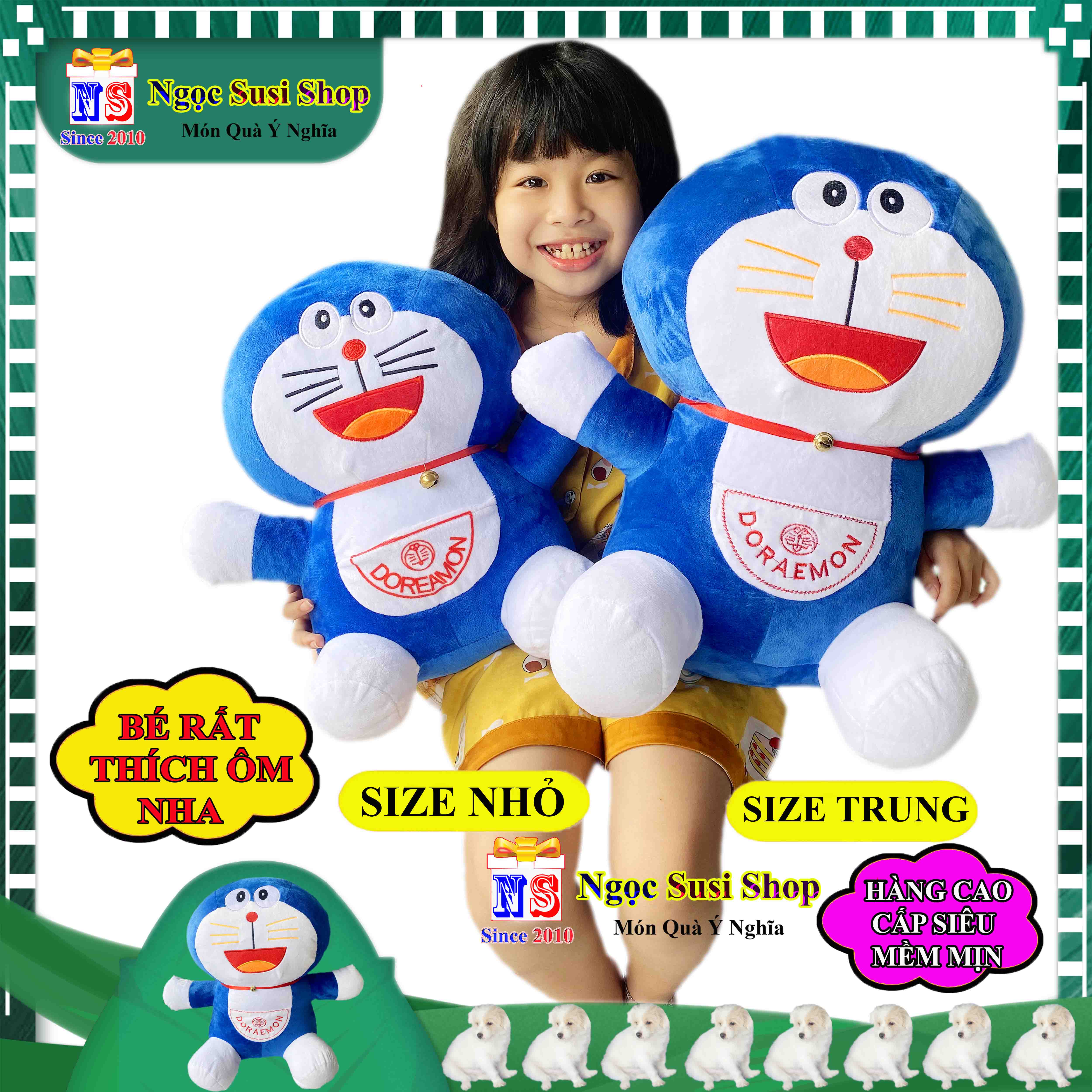 GẤU BÔNG MÈO DOREMON ĐÔRÊMON SIÊU TO KHỔNG LỒ - THÚ BÔNG DOREMON SIÊU ĐẸP