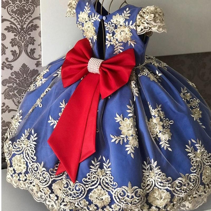 Sơ Sinh Bé Gái 1 Năm Sinh Nhật May Váy Tutu Giáng Sinh Đầu Tiên Đảng Nơ Dễ Thương Đầm Trẻ Sơ Sinh Christening Áo Choàng Cho Bé Quần Áo Bé Gái