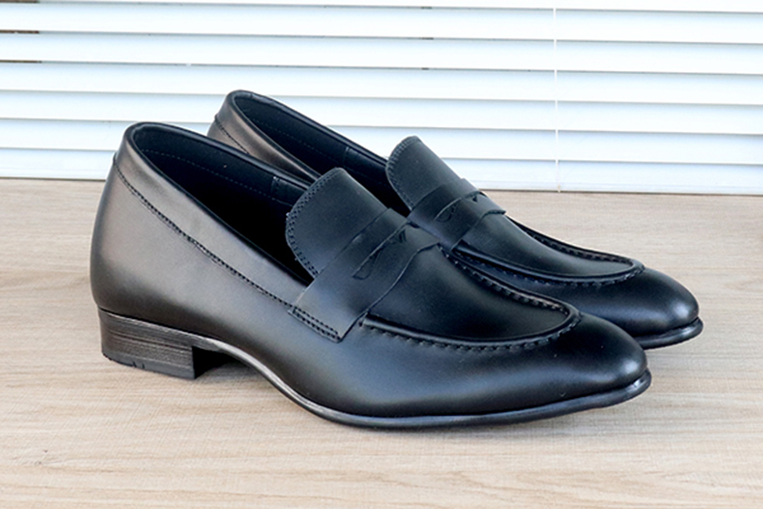 GIÀY TĂNG CHIỀU CAO GIÀY CAO DÀNH CHO NAM GIỚI T&TRA S1039 DA TRƠN - CAO 6CM GIÀY ĐỘN NAM CAO VƯỢT TRỘI