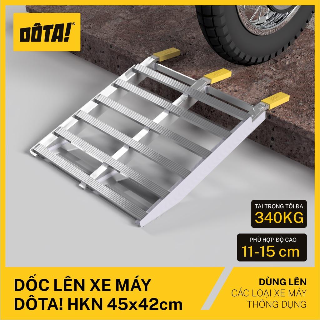 Dốc lên Xe Máy DÔTA! Hợp Kim Nhôm 45x42CM