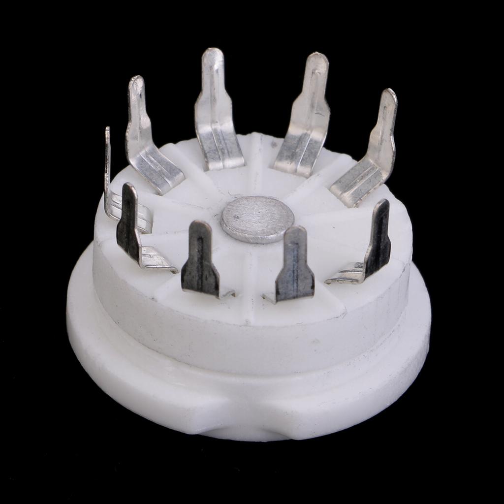 9pin PCB Mounting Vacuum Tube Socket GZC9-Y For 12AX7 12AU7 ECC83 E88CC