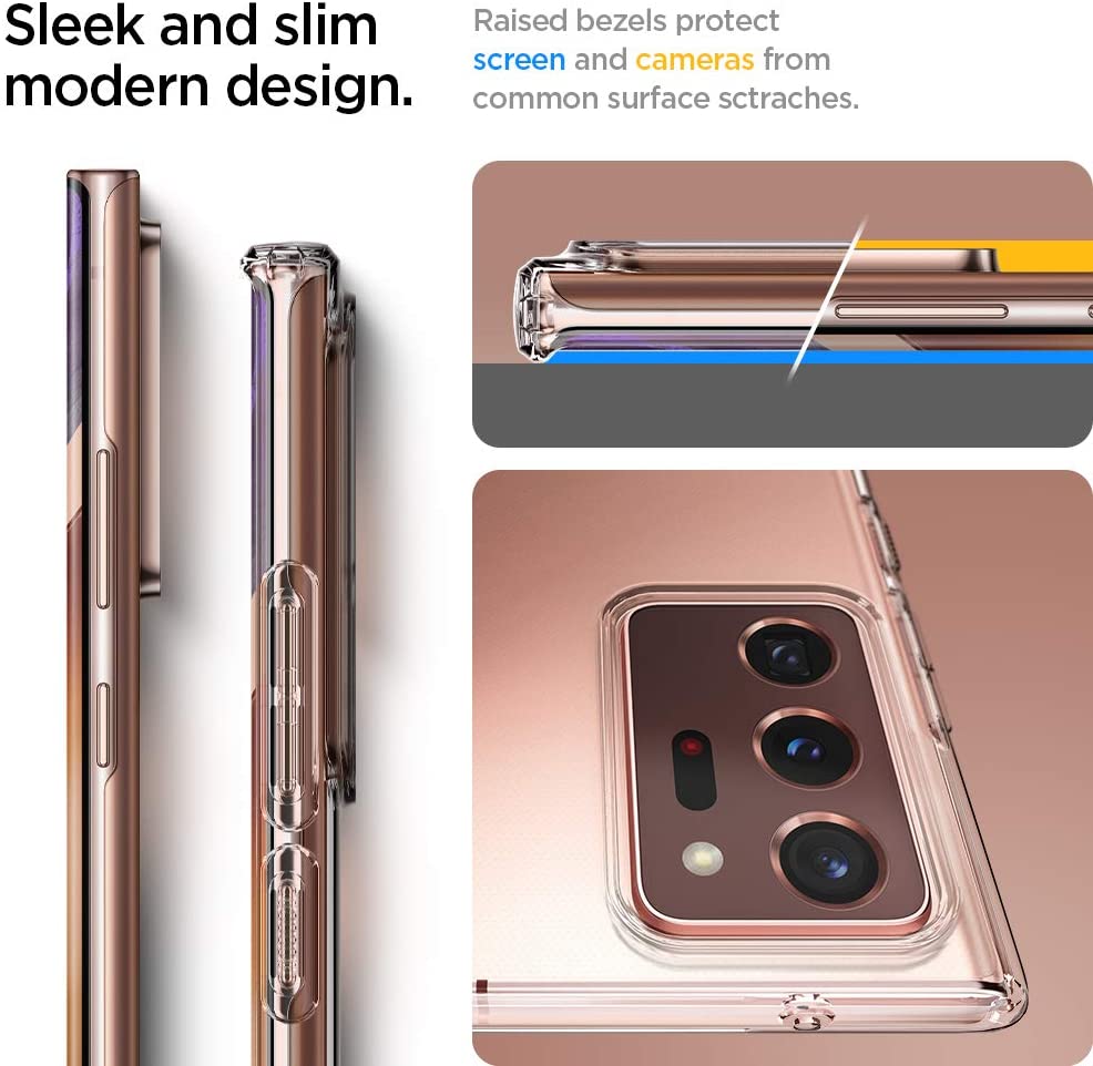Ốp lưng silicon dẻo cho Samsung Galaxy Note 20 hiệu Ultra Thin siêu mỏng 0.6mm - Hàng nhập khẩu