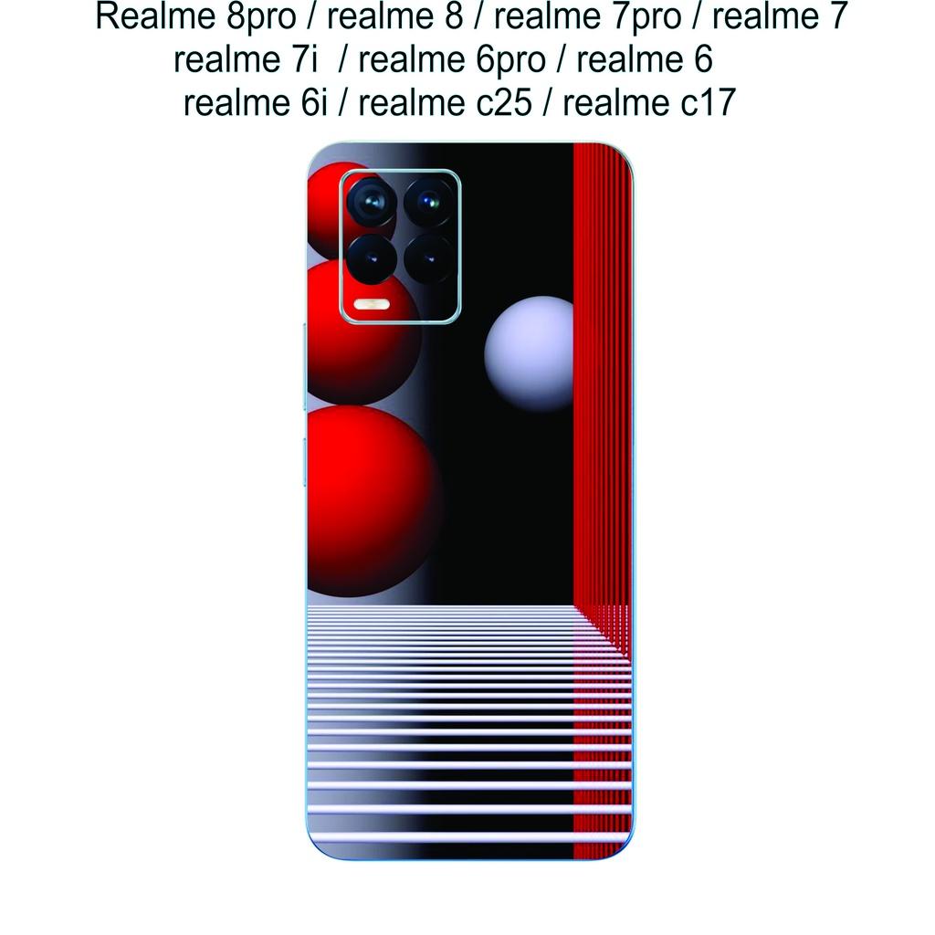 Miếng Dán Skin mặt lưng dành cho Realme 8pro / realme 8 / realme 7pro / realme 7 / realme 7i / realme 6pro / realme 6............