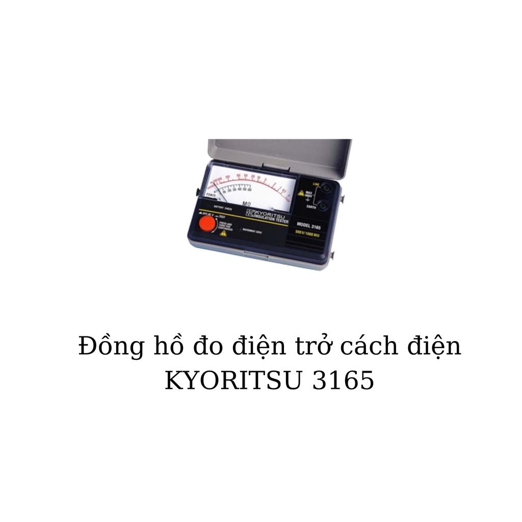 Đồng hồ đo điện trở cách điện KYORITSU 3165