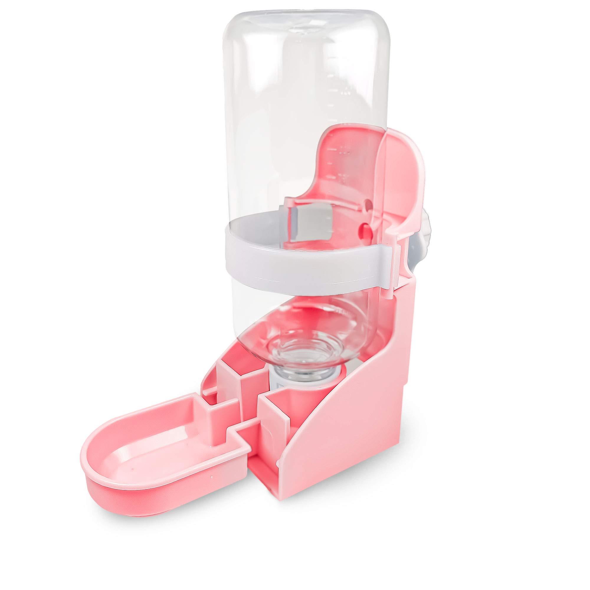 PET có thể phân phối nước tự động, treo 500ml, Độc dược cho chó con/lợn/mèo/mèo/chuột đồng/thỏ